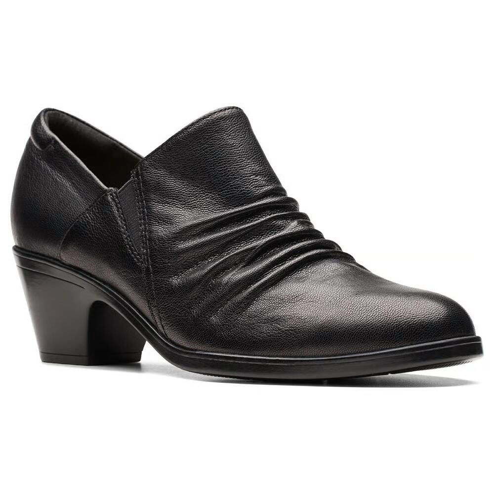 NEW CLARKS women's emily 2 cove pump in black